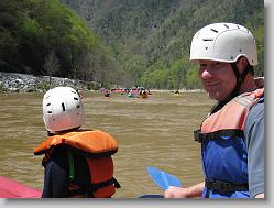 Back on the river.